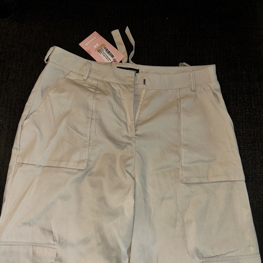 PrettyLittleThing Cream Pants